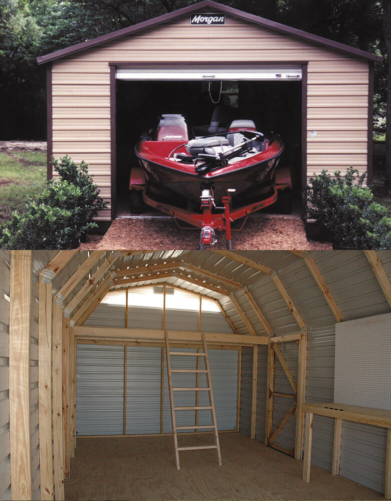 custom built backyard storage - 61 years experience