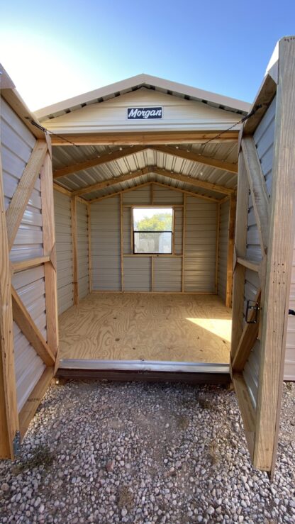 10 x 10 Peak Storage w/ Double Doors and Window - Image 2