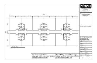 68 x 168 Classroom Building with Restrooms - 49
