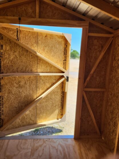 08 x 10 Wood (Smart Panel) with Red Steel Trim - H205061 - Image 5