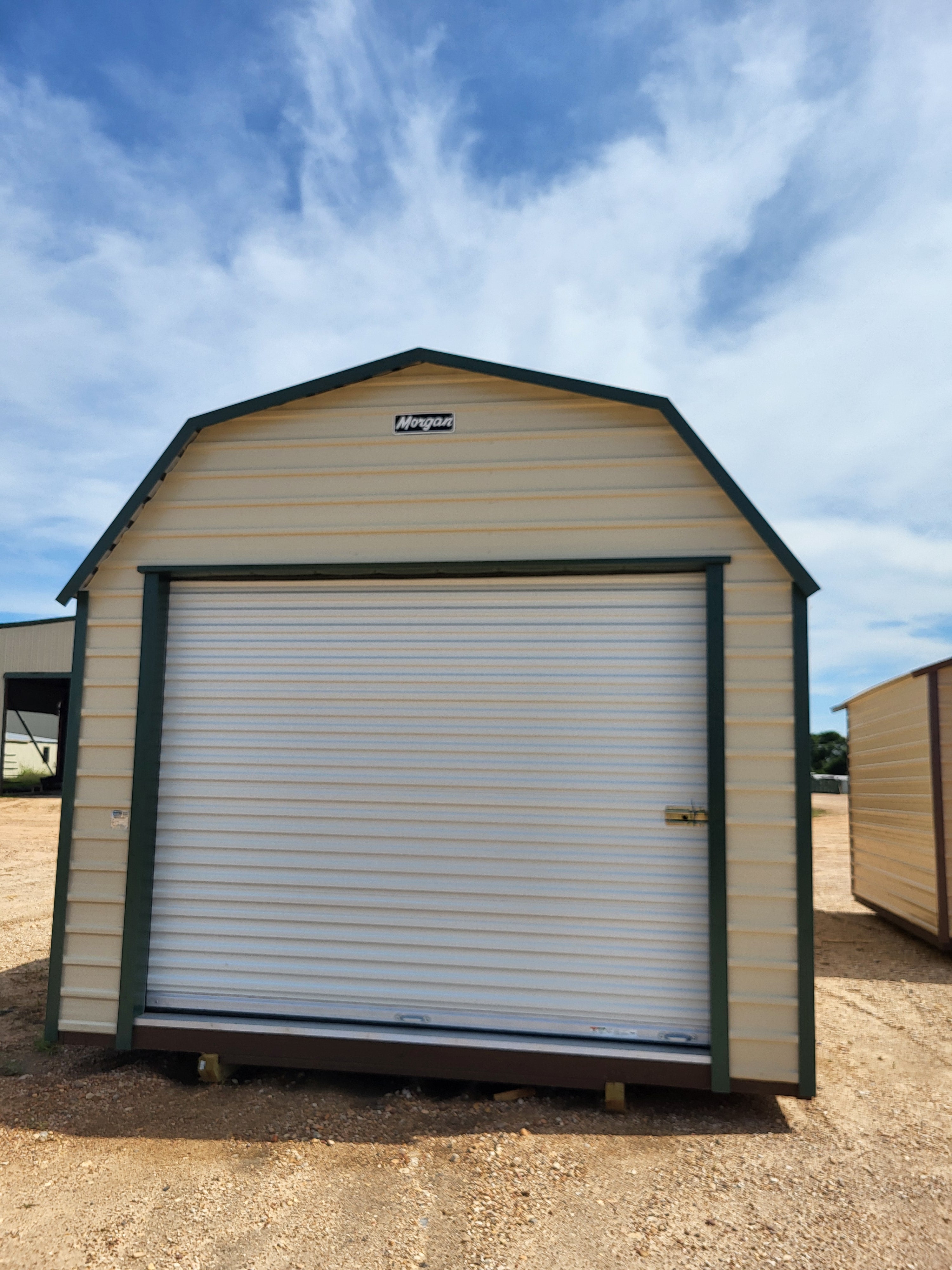 12 x 32 Garage w/ Shelves, Window and Roll Up Door - H205075