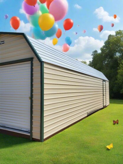 12 x 32 Garage w/ Shelves, Window and Roll Up Door - H205075 - Image 3