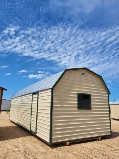 12 x 32 Garage w/ Shelves, Window and Roll Up Door - H205075 - Image 2