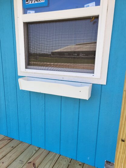 10 x 12 Custom Light Blue Smart Panel Wood Shed - H205280 - Image 10