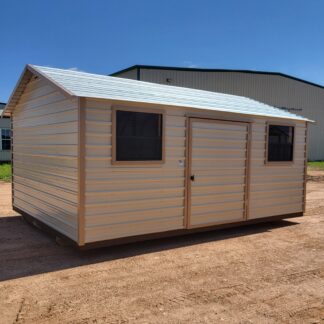 12 x 16  Peak Storage w/ Three Windows - H205324