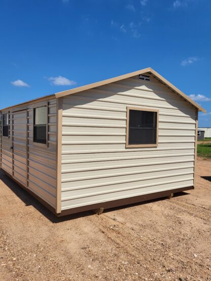 12 x 16  Peak Storage w/ Three Windows - H205324 - Image 2