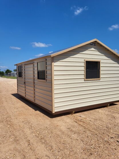 12 x 16  Peak Storage w/ Three Windows - H205324 - Image 4