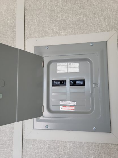 12 x 16  Almond Steel Morgan Finished out with Electrical - H204189 - Image 5