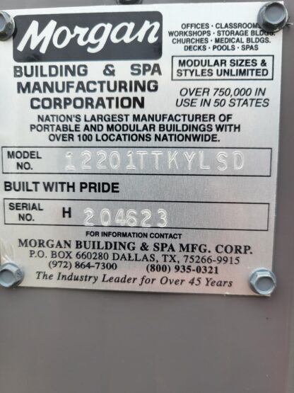 12 x 20 Lined Deluxe Office - H204623 - Image 9