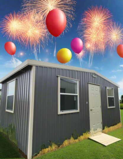 12 x 20 Lined Deluxe Office - H204623 - Image 13