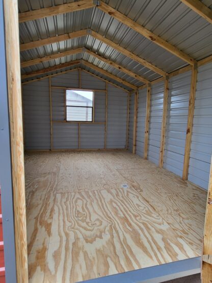 12 x 16 Classic Barn in Red w/ Window - H205366 - Image 2