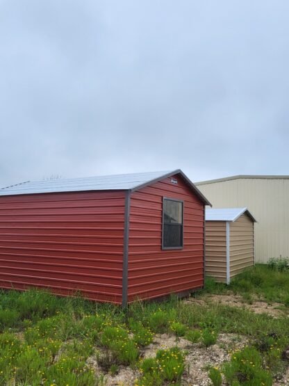 12 x 16 Classic Barn in Red w/ Window - H205366 - Image 3