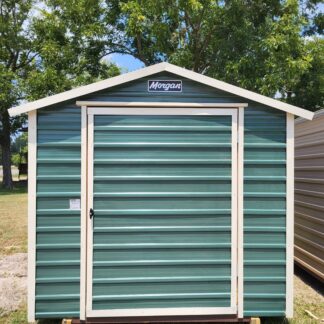 08 x 08 Green w Almond Trim Storage - H205455