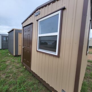 10 x 10 Lined Deluxe Office in Tan & Brown - H205353