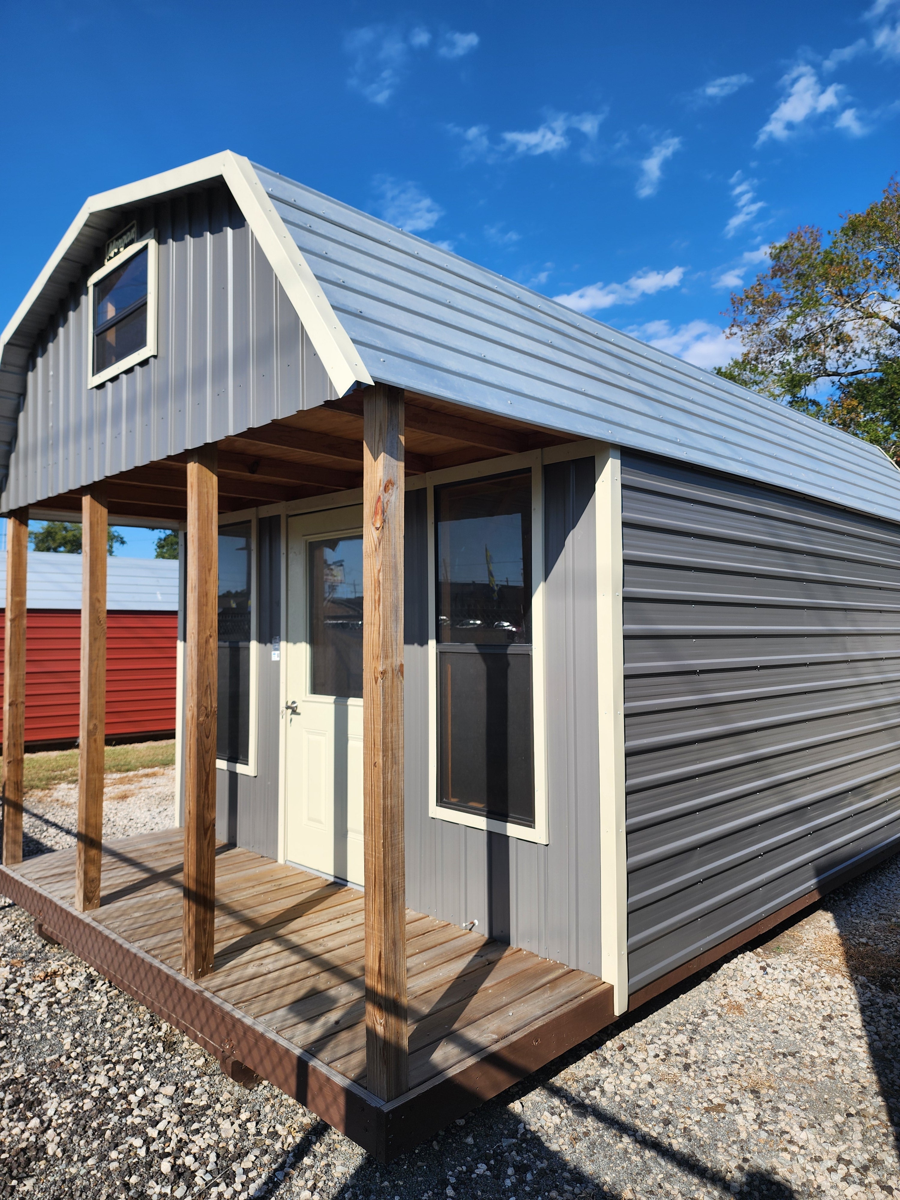 12 x 20 Barn w/ Porch and Loft - H203869