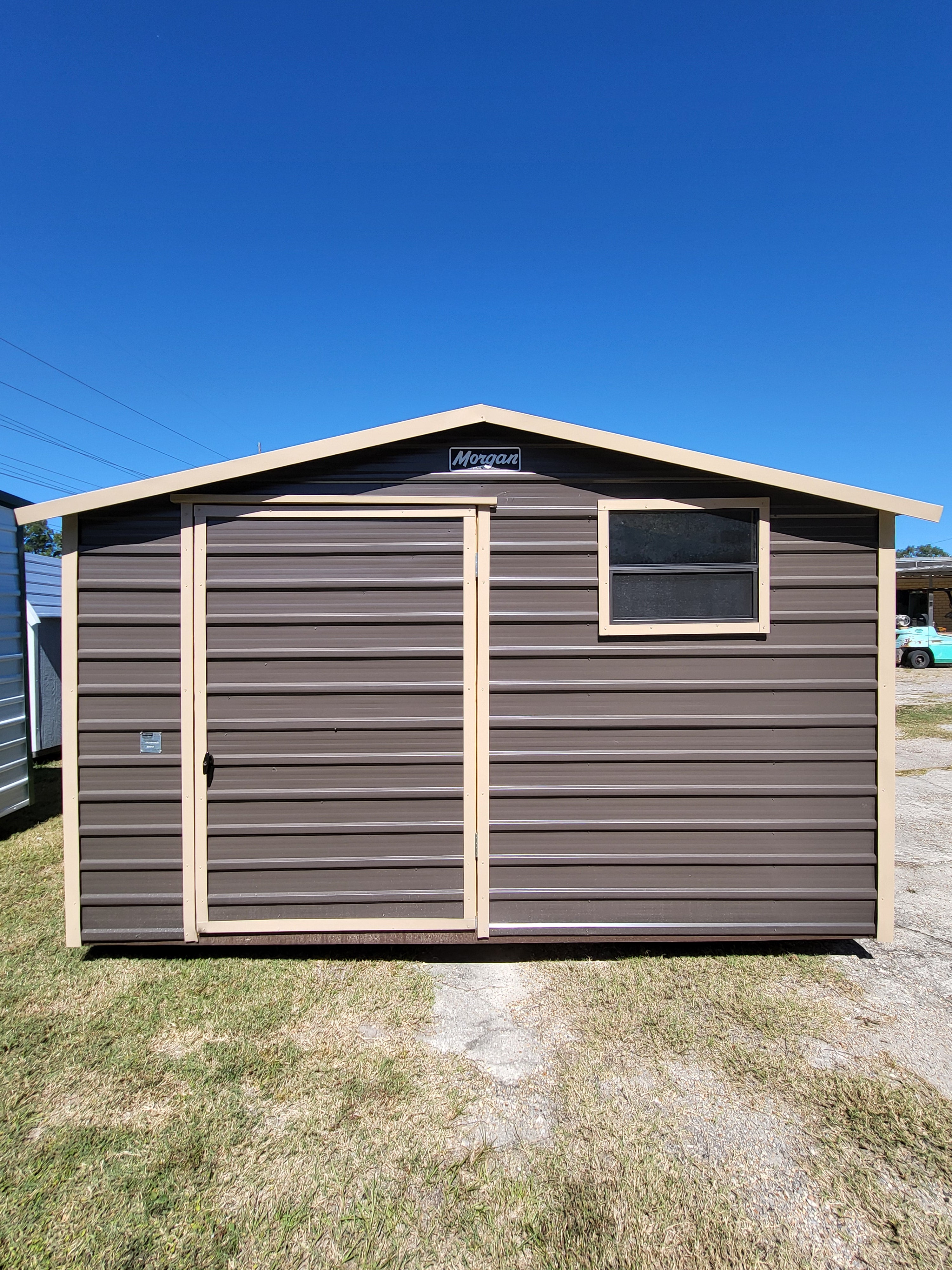 08 x 12 Peak Storage w/ Front Window - H205676