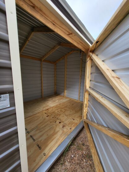 08 x 12 Peak Storage in Dark Grey Steel with Almond Trim - H205699 - Image 2