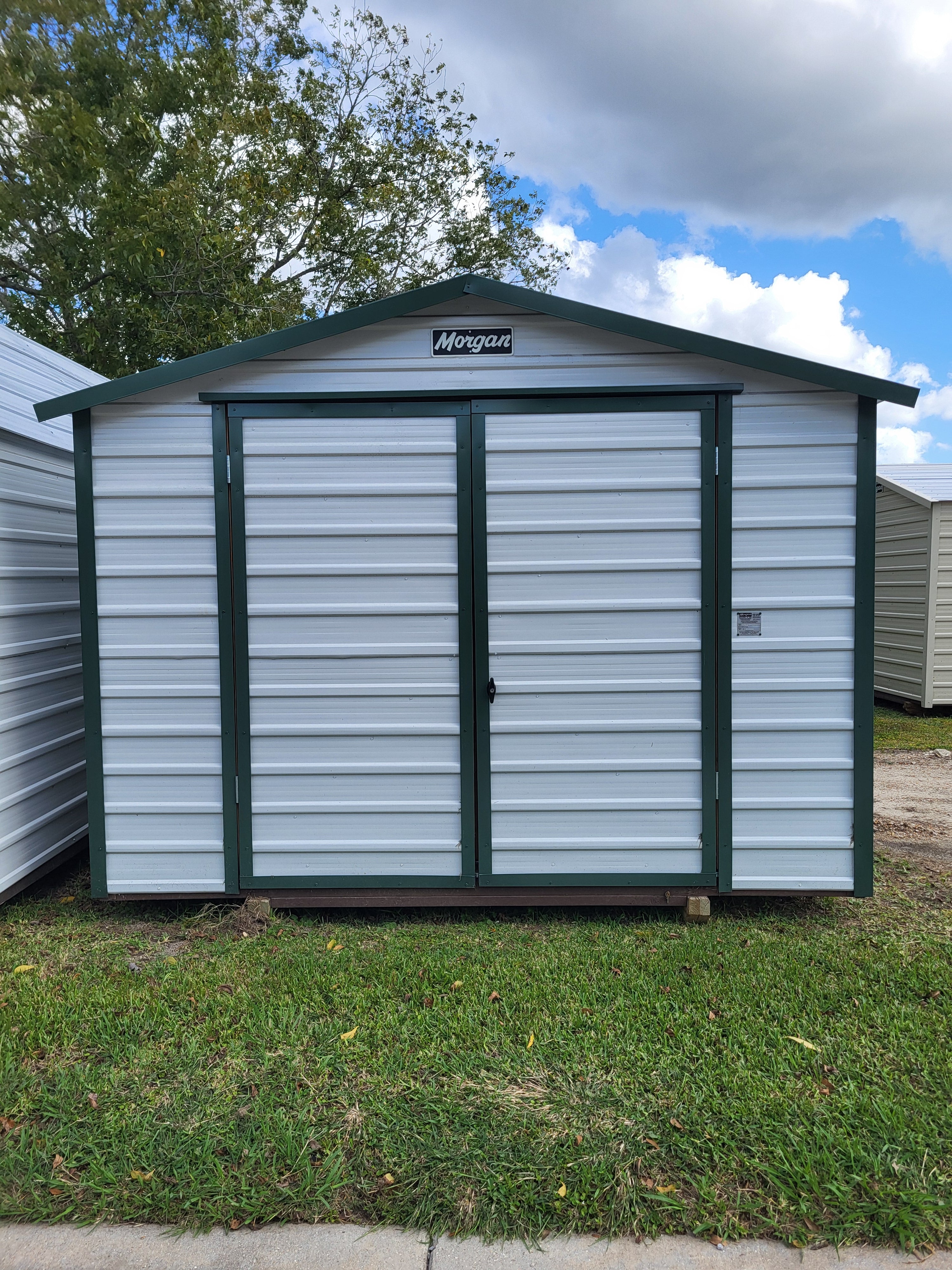 10 x 12 Peak Roof Storage w/ Double Doors - H205292