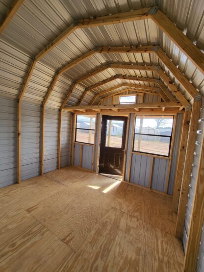 12 x 16 Barn w/ Porch, Loft, and Back Window - H205667 - Image 7
