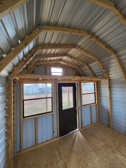 12 x 16 Barn w/ Porch, Loft, and Back Window - H205667 - Image 3