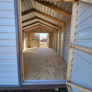 12 x 20 Peak Storage w/ Pass Thru Double Doors - H205368