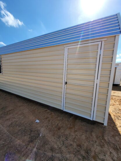 12 x 40 "Extra Large" Classic Steel Barn/Garage with Side Door - H205963 - Image 4