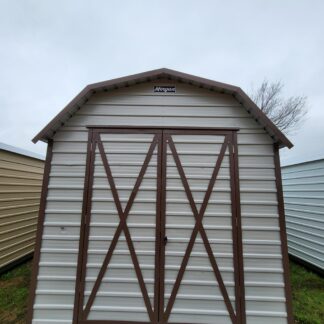 10 x 24 Morgan Barn with Double Doors, Loft, Window, and Side Door - H205978