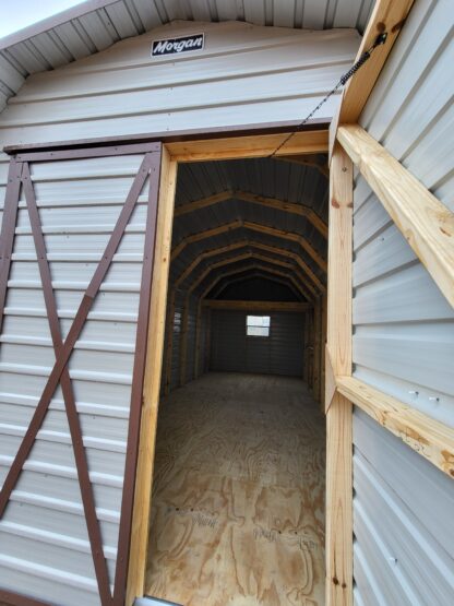 10 x 24 Morgan Barn with Double Doors, Loft, Window, and Side Door - H205978 - Image 2