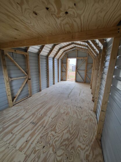 10 x 24 Morgan Barn with Double Doors, Loft, Window, and Side Door - H205978 - Image 3