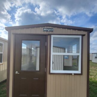 08 x 12 "Tiny Steel Tan Morgan" Fully Lined with Electricity - H205325