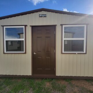 10 x 16 Morgan Tan Steel Building Finished w/ Insulation & Electrical - H205328