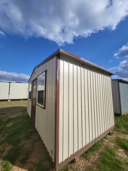 10 x 16 Morgan Tan Steel Building Finished w/ Insulation & Electrical - H205328 - Image 3