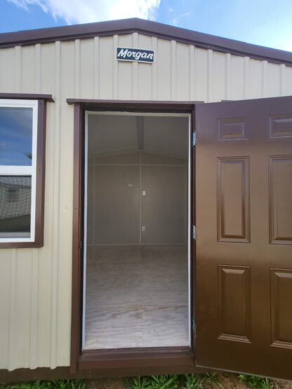 10 x 16 Morgan Tan Steel Building Finished w/ Insulation & Electrical - H205328 - Image 4