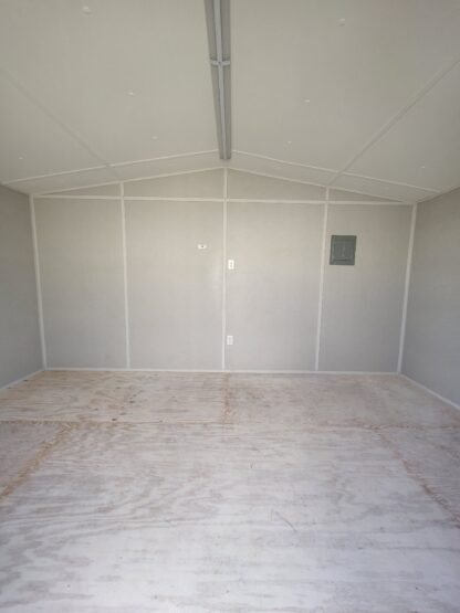 10 x 16 Morgan Tan Steel Building Finished w/ Insulation & Electrical - H205328 - Image 7