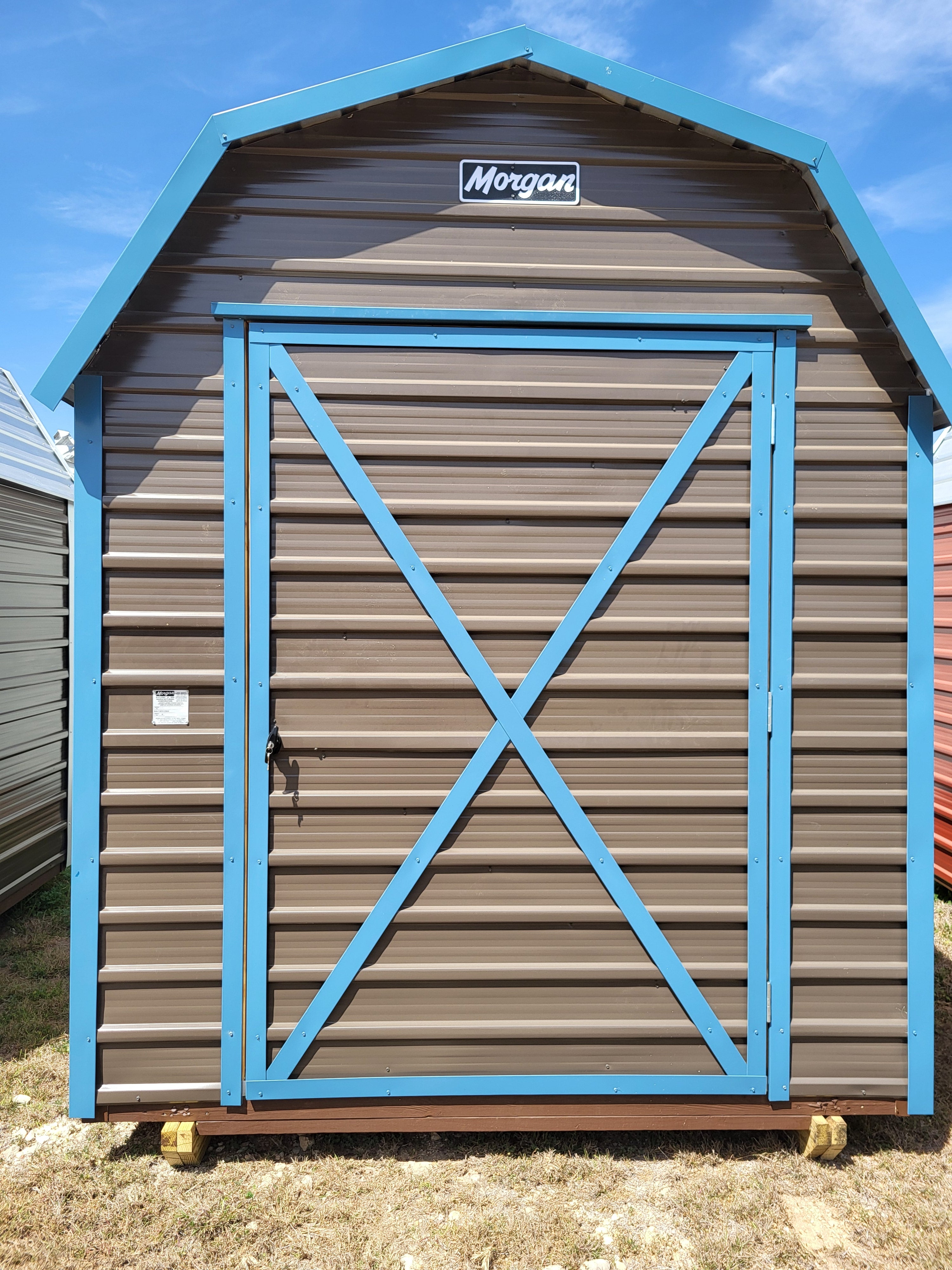 07 x 08 Mini Morgan Barn "New Spring Compact Model on Sale" - H206082
