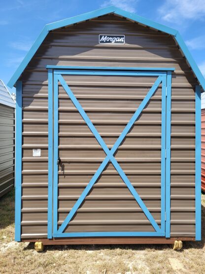 07 x 08 Almond & Brown Mini Morgan Barn w/  25% Off Introductory Sale! - H206068 - Image 31