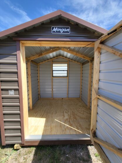 07 x 08 Almond & Brown Mini Morgan Barn w/  25% Off Introductory Sale! - H206068 - Image 20