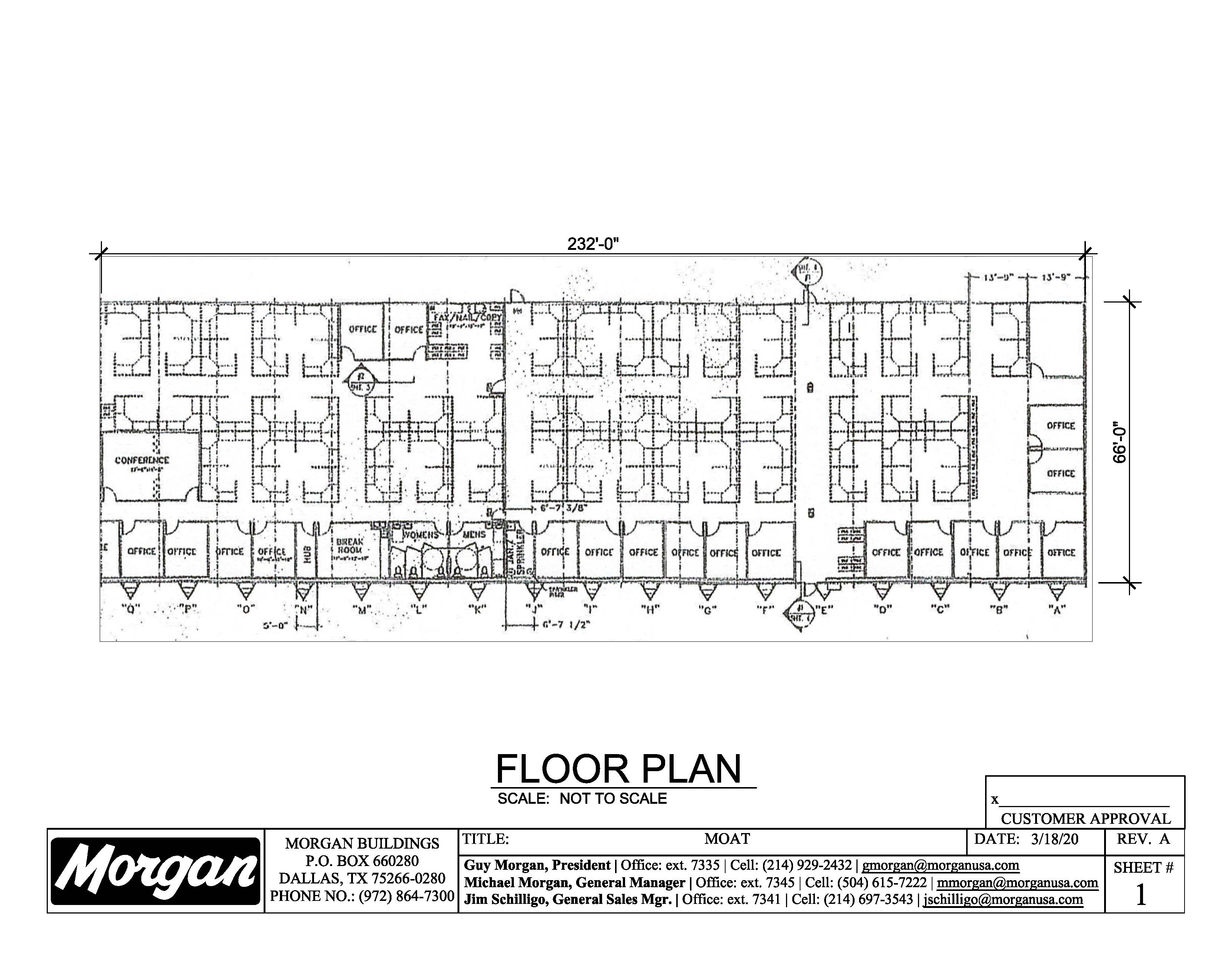 66 x 232 Office Complex