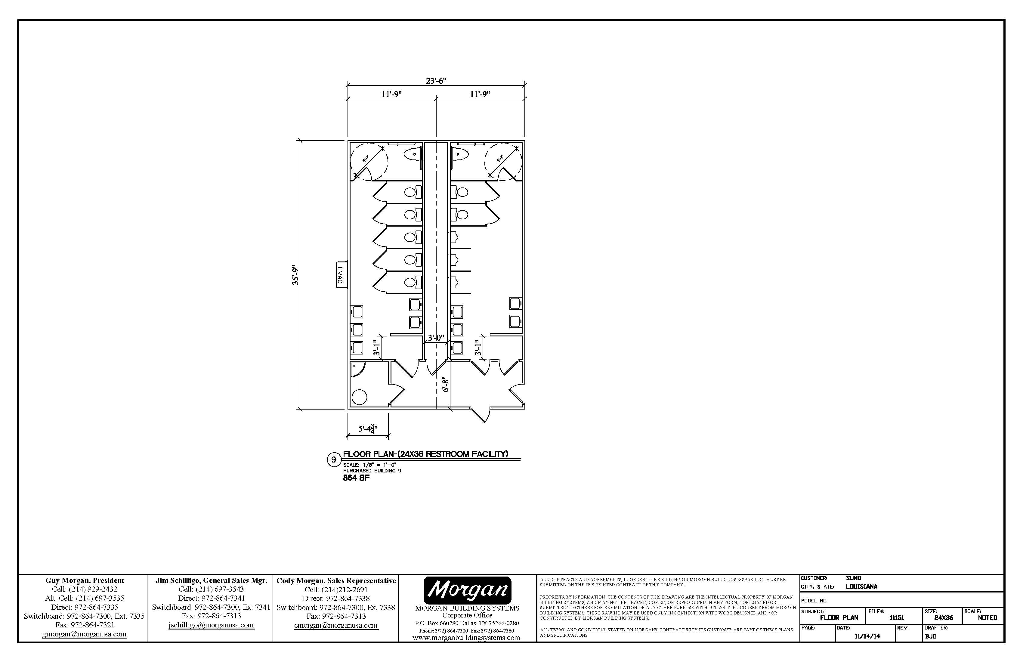 24 x 36 Restroom Unit