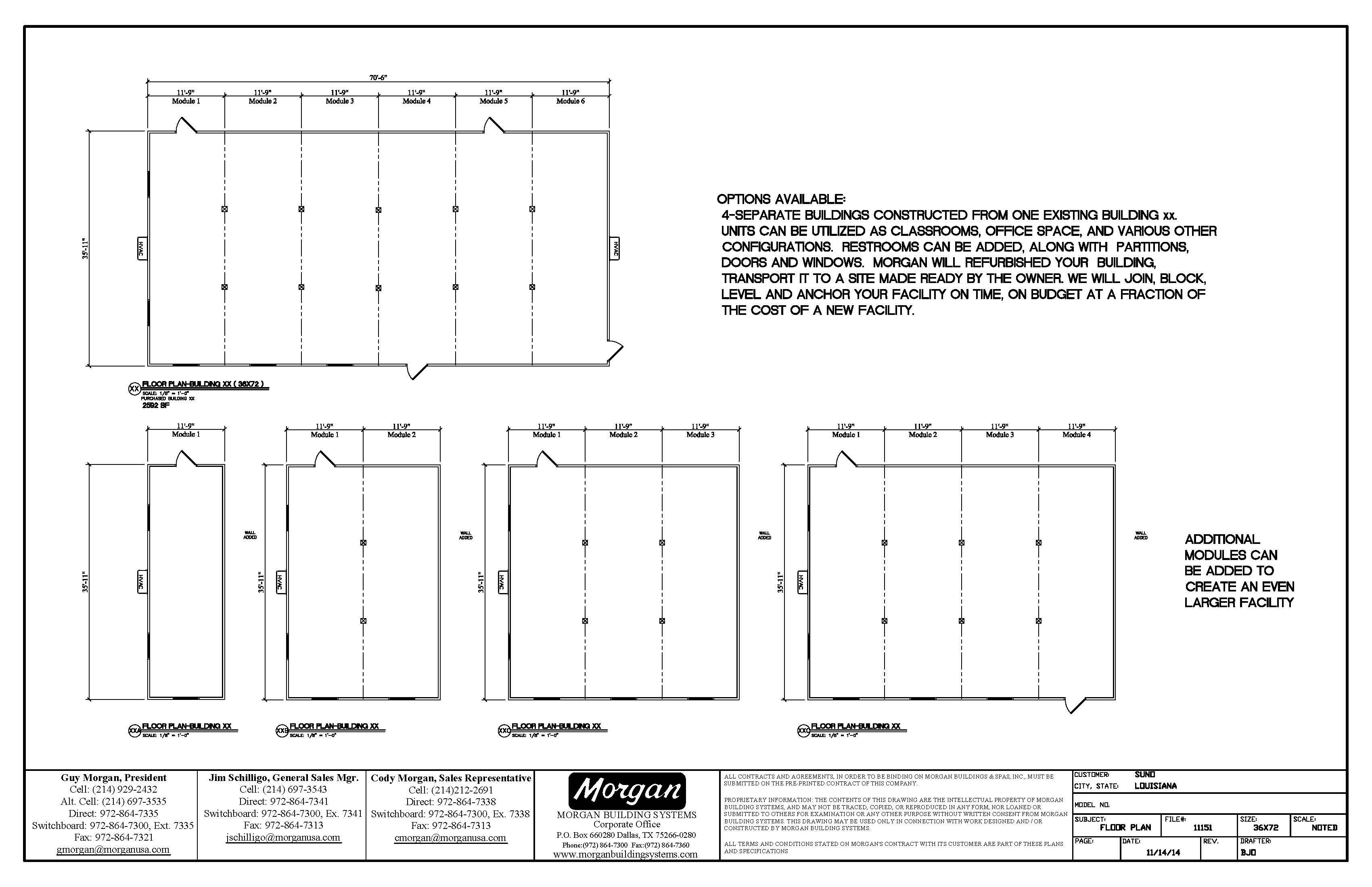 36 x 72 Open Unit