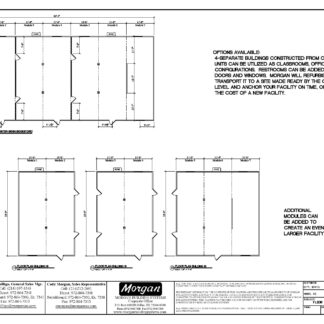 36 x 84 Multiuse Open Floorplan