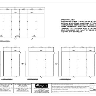36 x 84 Reconfigurable Open Floorplan