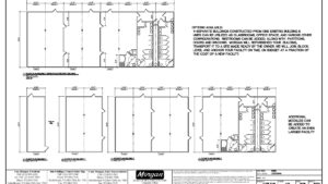 36 x 96 Offices with attached restroom unit - 36