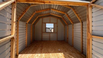 12 x 12 Barn Storage w/ Double Doors and Window - Image 2