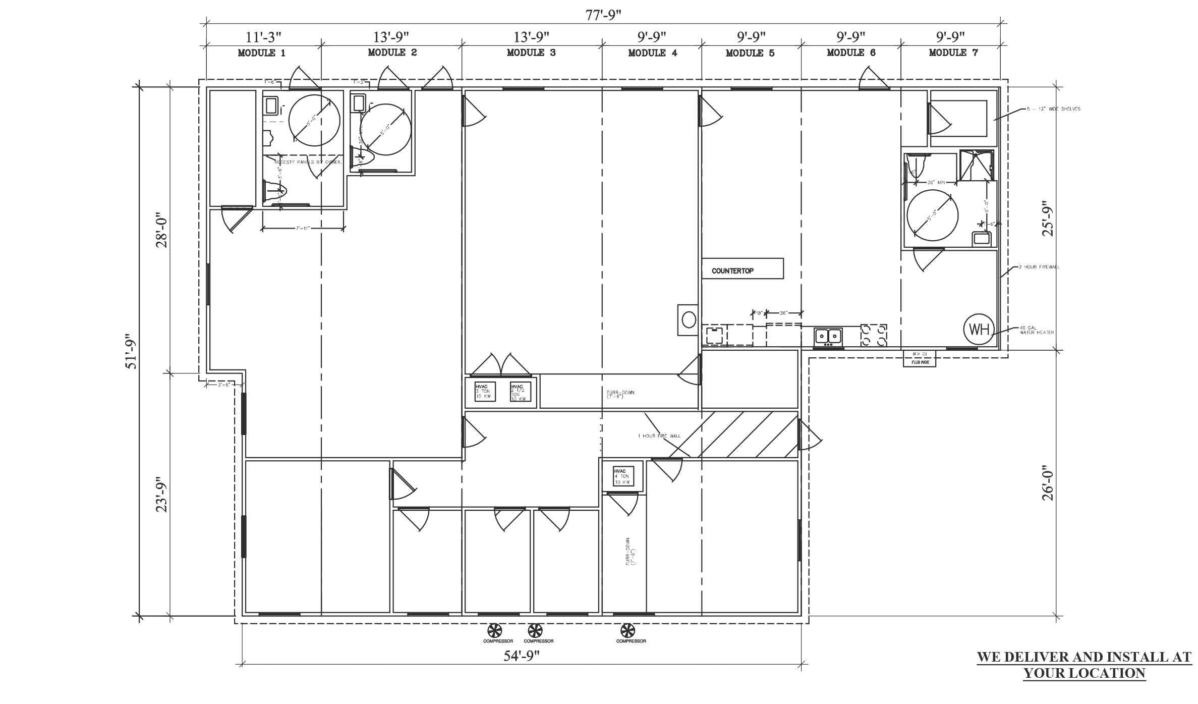 52 x 78 Daycare Building