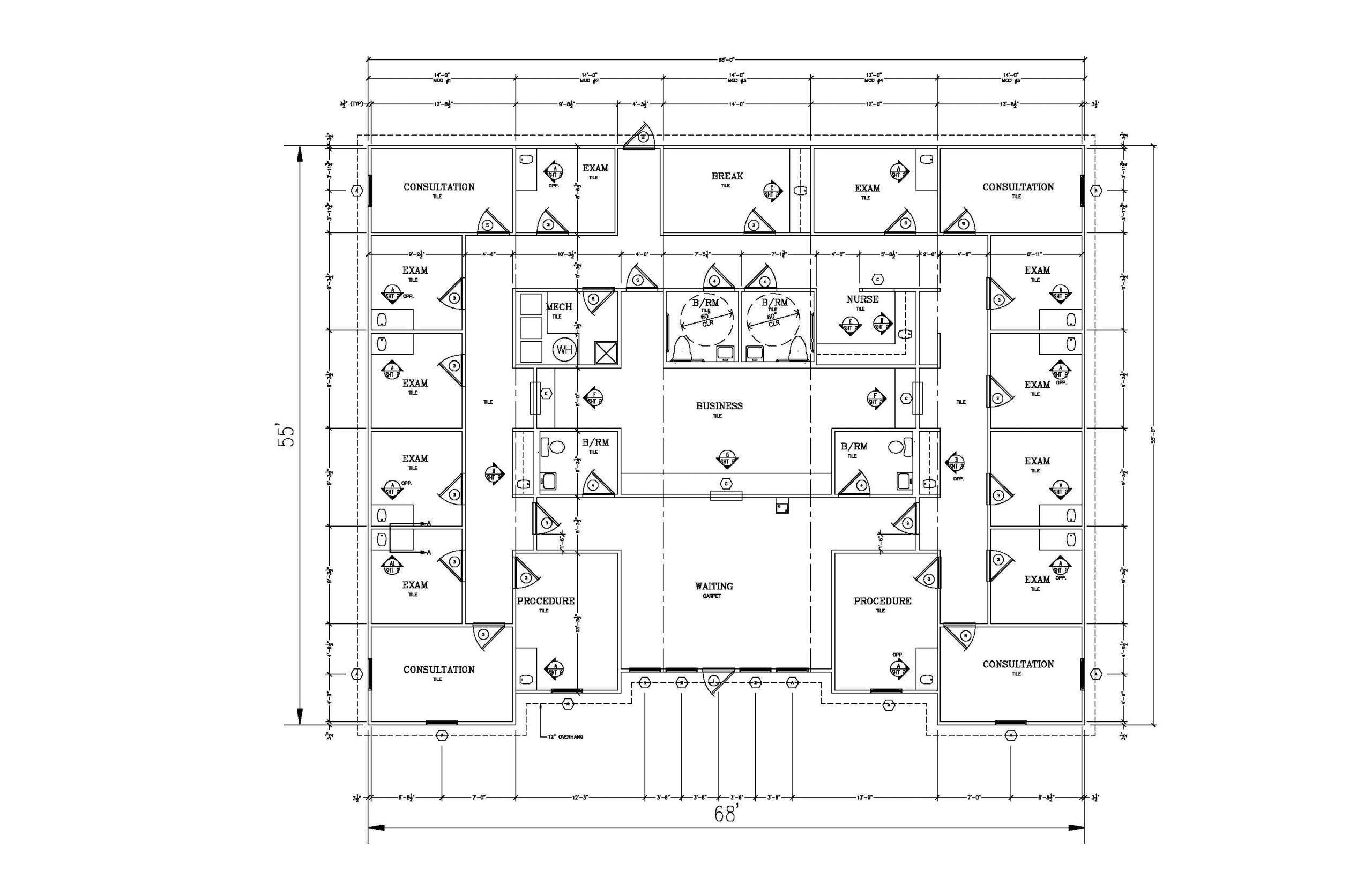 55 x 68 Medical Building - 38