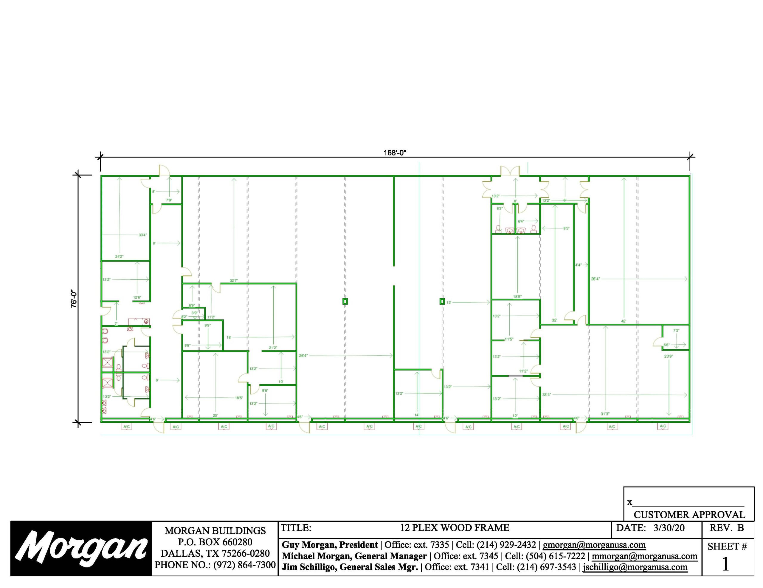 76 x 168 Office Building - 51