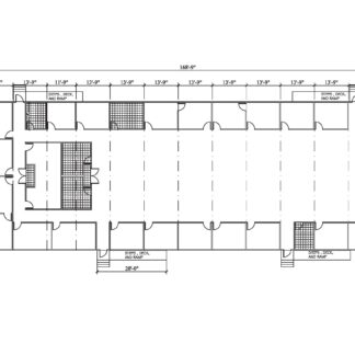 60 x 169 Office Building