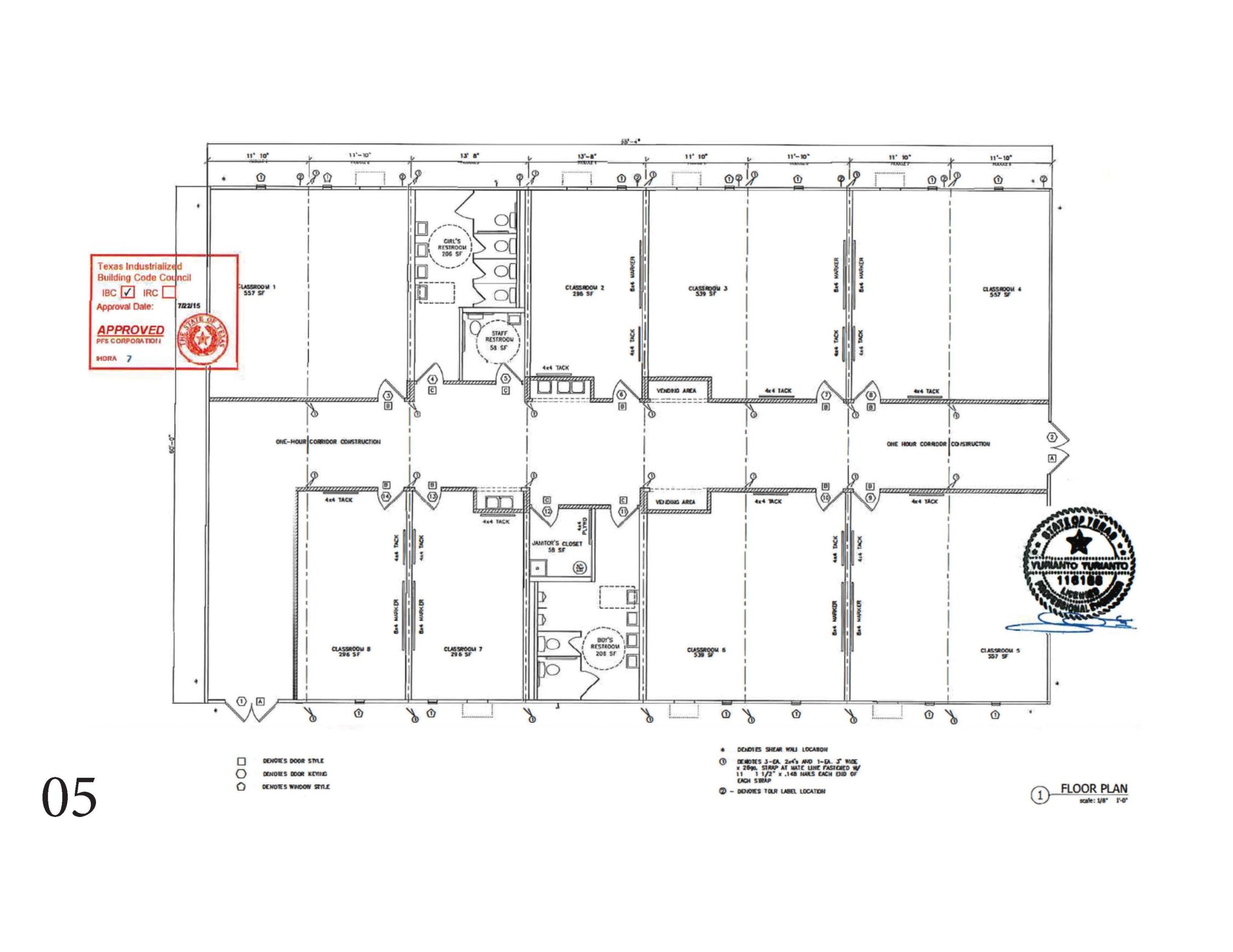 60 x 99 Classroom/Daycare Building - 5