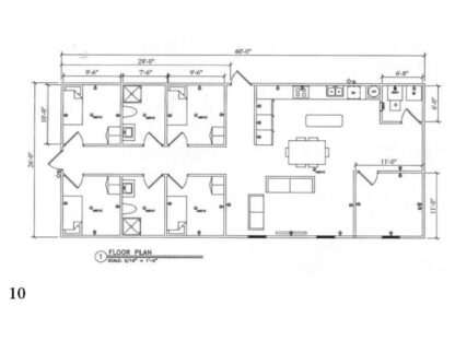 26 x 60 Employee Housing/Bunk House - 10